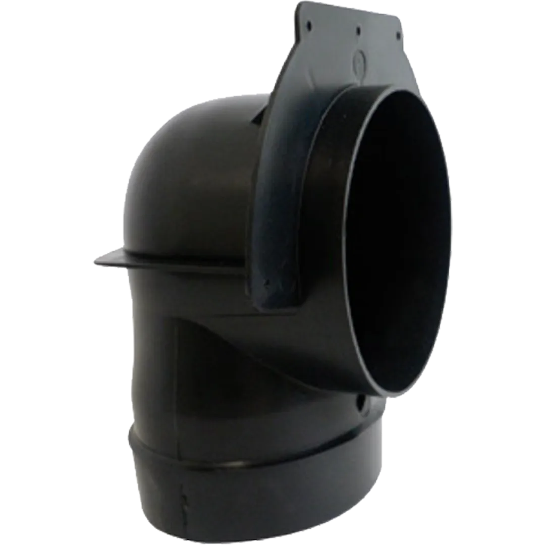 PRIMEX PRIMEX 90° Squeeze Elbow - Black PRIMEX PRIMEX 90° Squeeze Elbow - Black