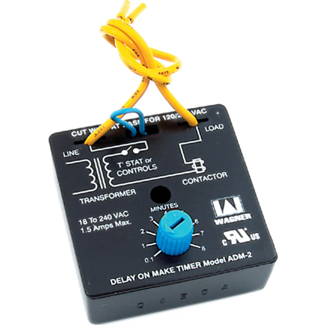 ALLTEMP ALLTEMP Adjustable Delay On Make Timer With Terminal Leads ALLTEMP ALLTEMP Adjustable Delay On Make Timer With Terminal Leads