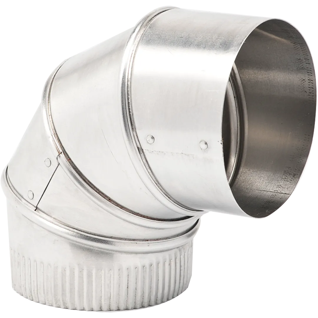 Adjustable Aluminum 90&deg; Elbows - 22 Gauge