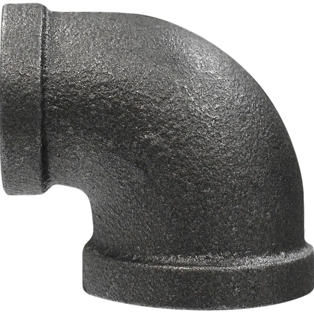Black Iron 90&deg; Street Elbow