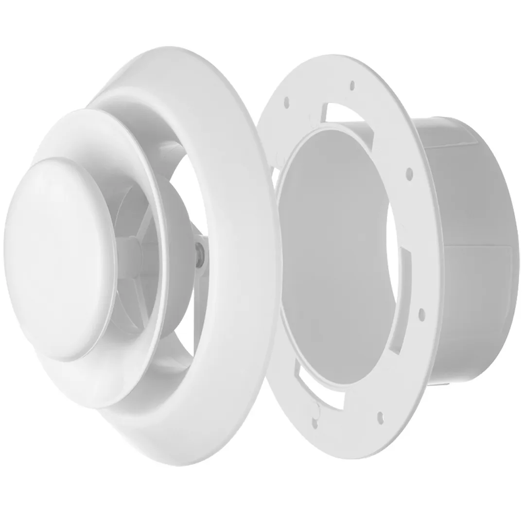 IMPERIAL IMPERIAL Boflex DR Type Intake Exhaust Premium Round Plastic Diffusers IMPERIAL IMPERIAL Boflex DR Type Intake Exhaust Premium Round Plastic Diffusers