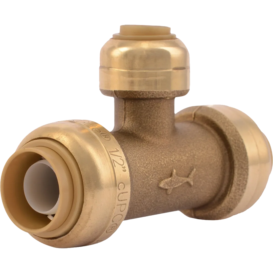 SHARKBITE SHARKBITE Brass Push-To-Connect Reducing Tees