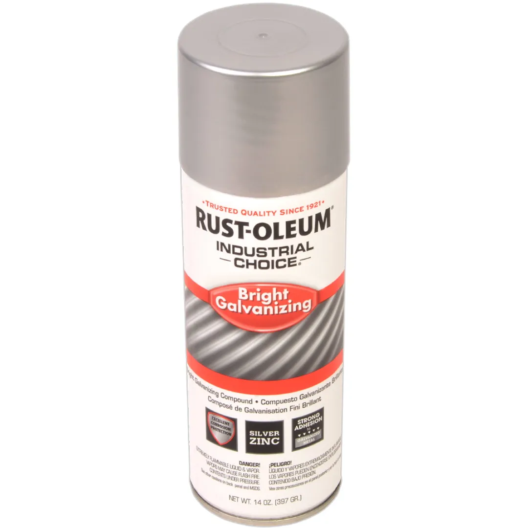 RUST-OLEUM RUST-OLEUM Bright Galvanizing Spray Paints RUST-OLEUM RUST-OLEUM Bright Galvanizing Spray Paints