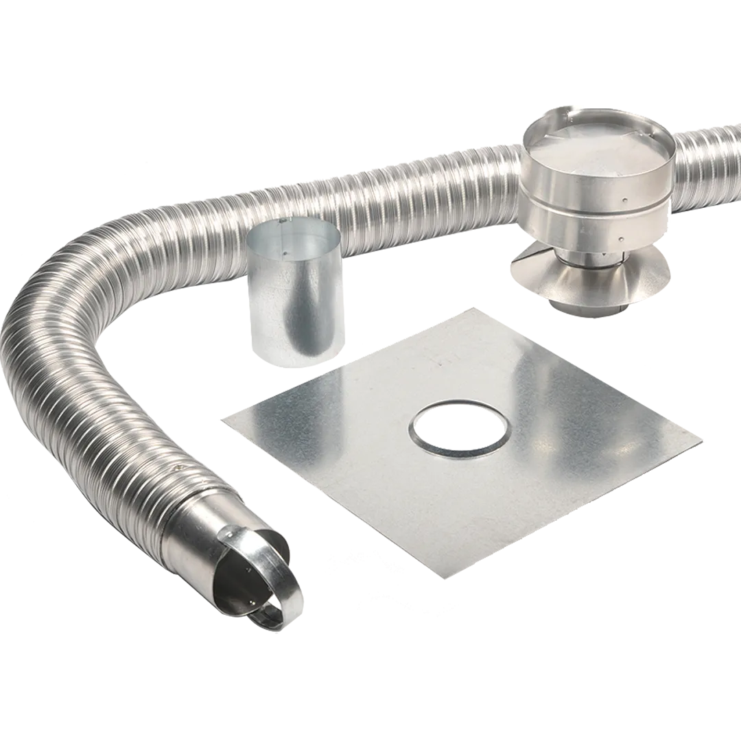 Flexible Aluminum Chimney Liner Kits Flexible Aluminum Chimney Liner Kits