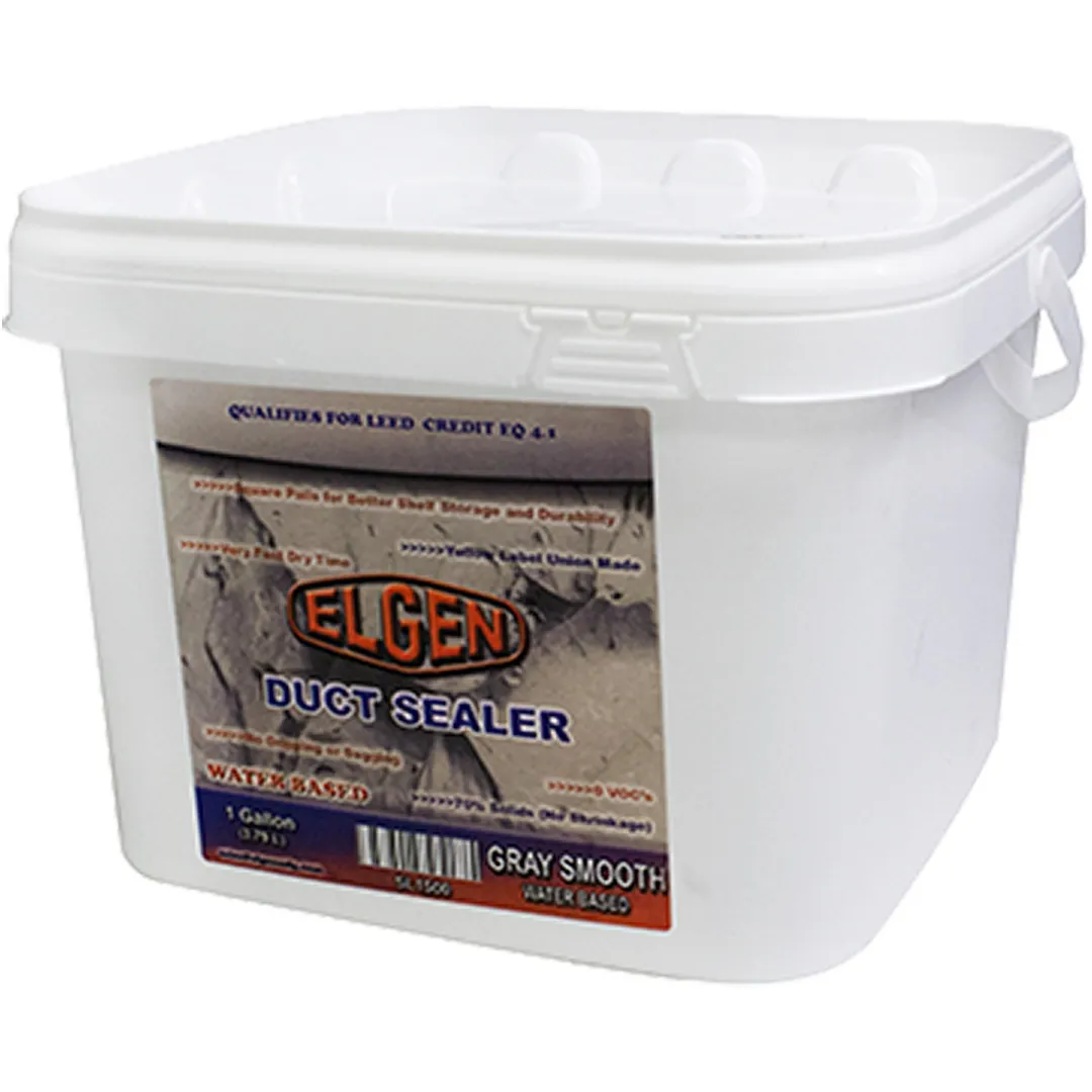 ELGEN ELGEN Industrial Grade Water Based Duct Sealer - 1 U.S. Gallon ELGEN ELGEN Industrial Grade Water Based Duct Sealer - 1 U.S. Gallon