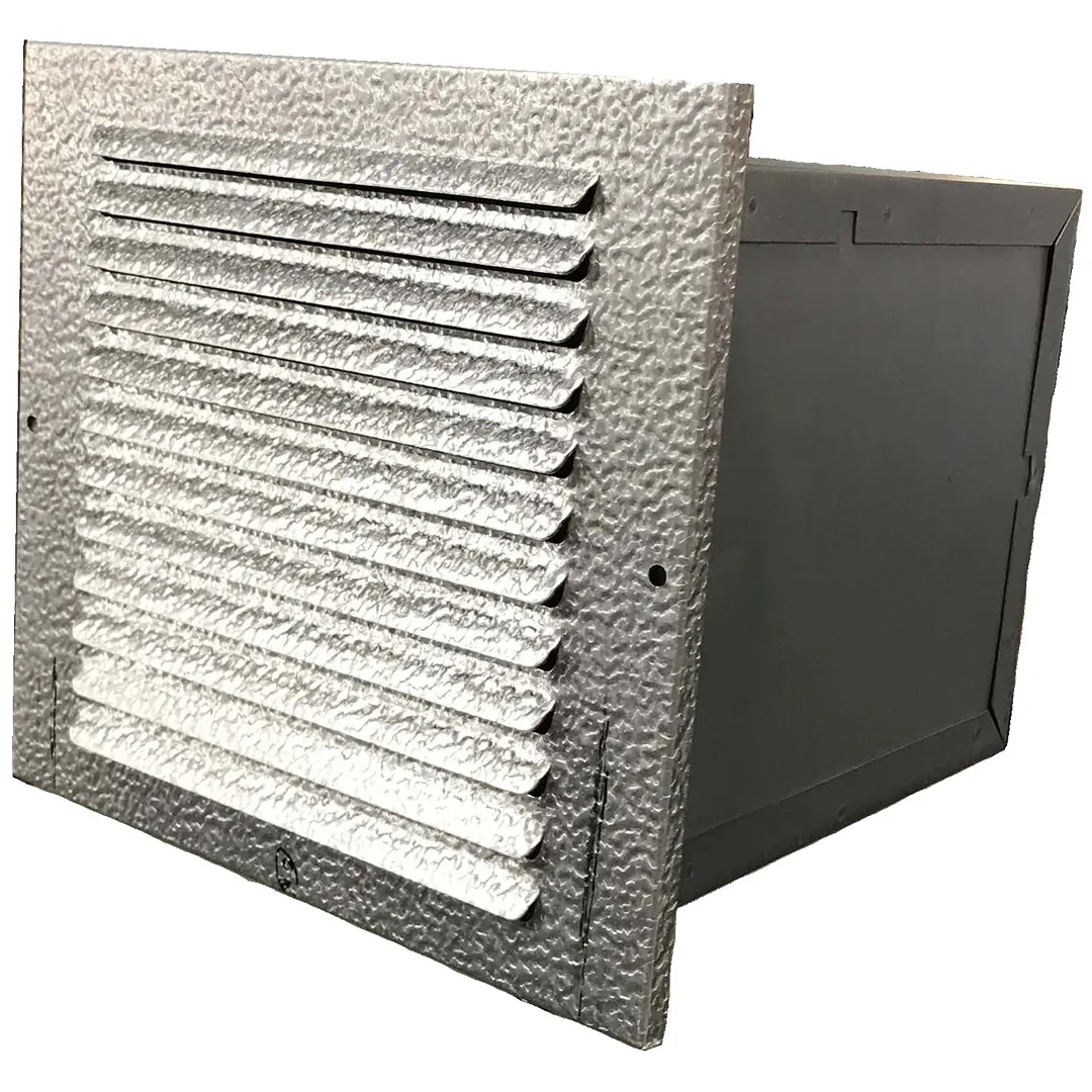 REVERSOMATIC REVERSOMATIC 8" Aluminum Leak-Proof Double Exhaust Wallbox
