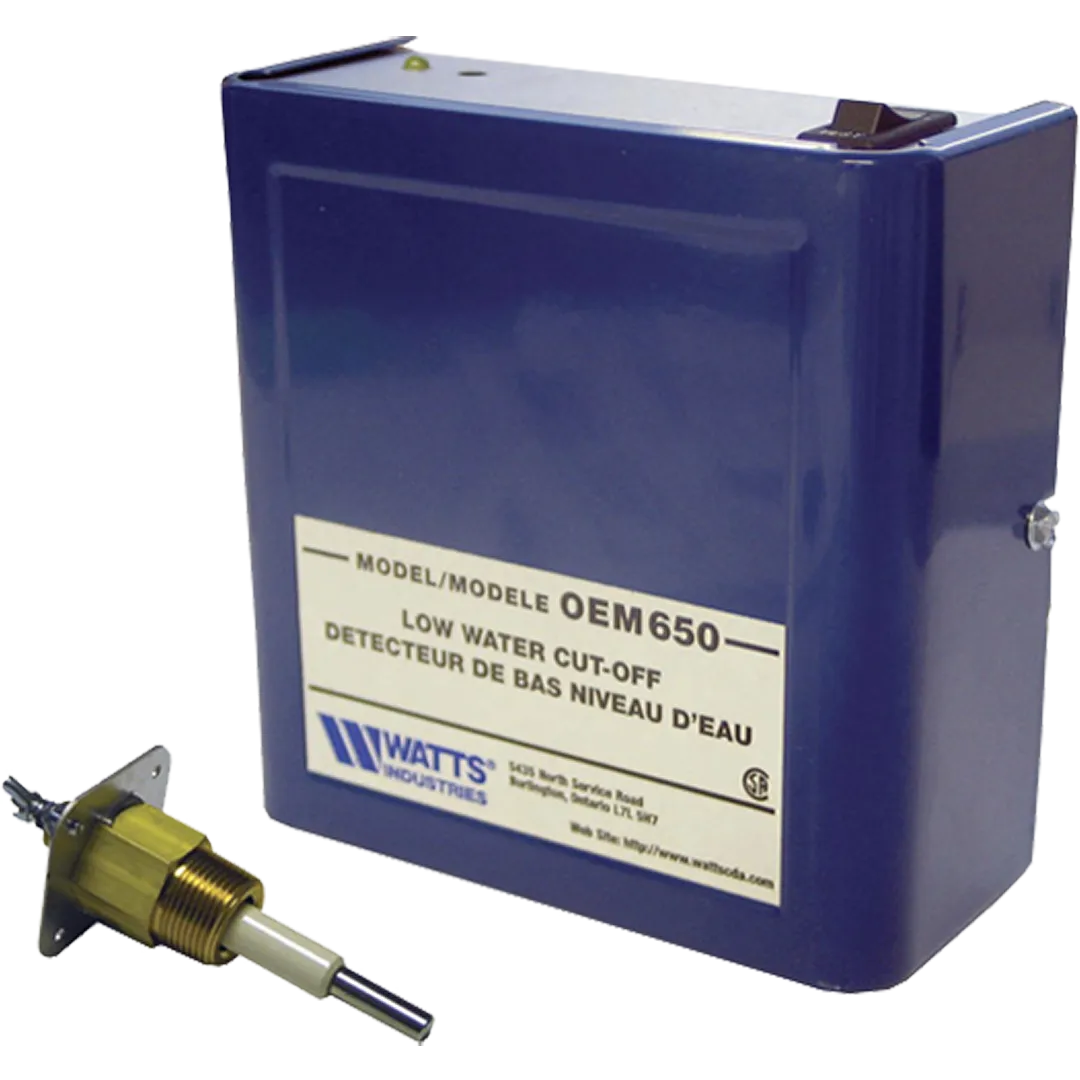 WATTS WATTS Low Water Cut-Offs For Hot Water Boilers WATTS WATTS Low Water Cut-Offs For Hot Water Boilers