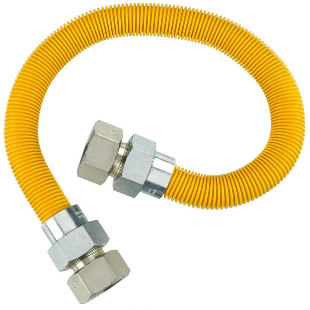 DORMONT DORMONT PVC Coated Stainless Steel Flex Gas Connectors DORMONT DORMONT PVC Coated Stainless Steel Flex Gas Connectors