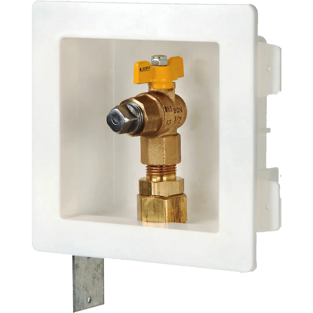 GASTITE GASTITE Recessed Gas Outlet Box Kit With XR Fitting