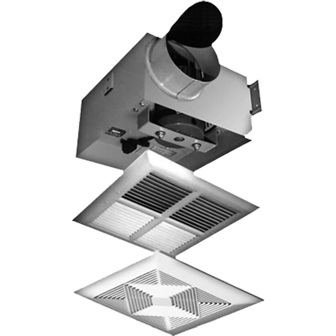 REVERSOMATIC REVERSOMATIC RS Series Bathroom Fan With Grille REVERSOMATIC REVERSOMATIC RS Series Bathroom Fan With Grille