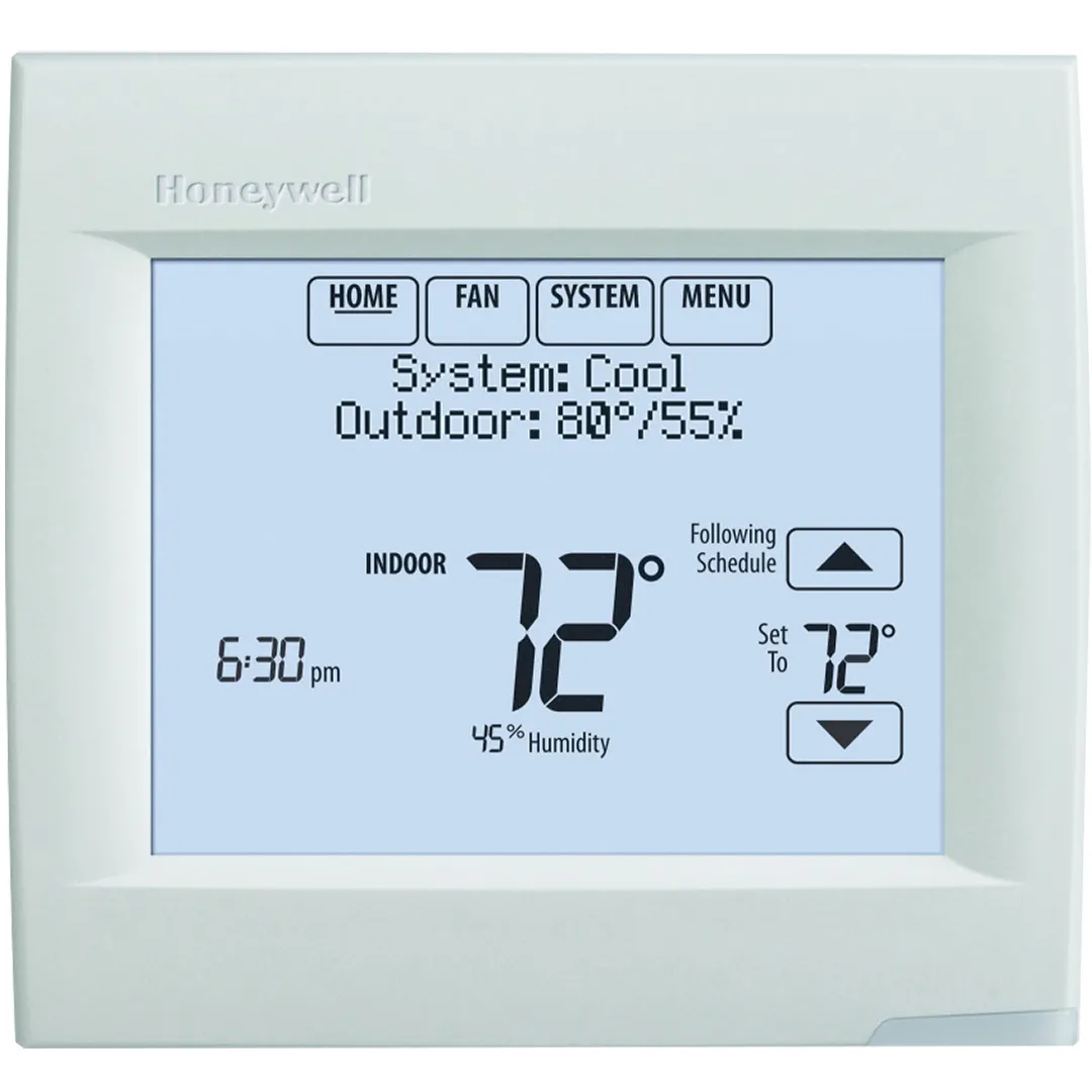 RESIDEO RESIDEO VisionPRO 8000 Programmable Wi-Fi Touchscreen Thermostat With Redlink RESIDEO RESIDEO VisionPRO 8000 Programmable Wi-Fi Touchscreen Thermostat With Redlink