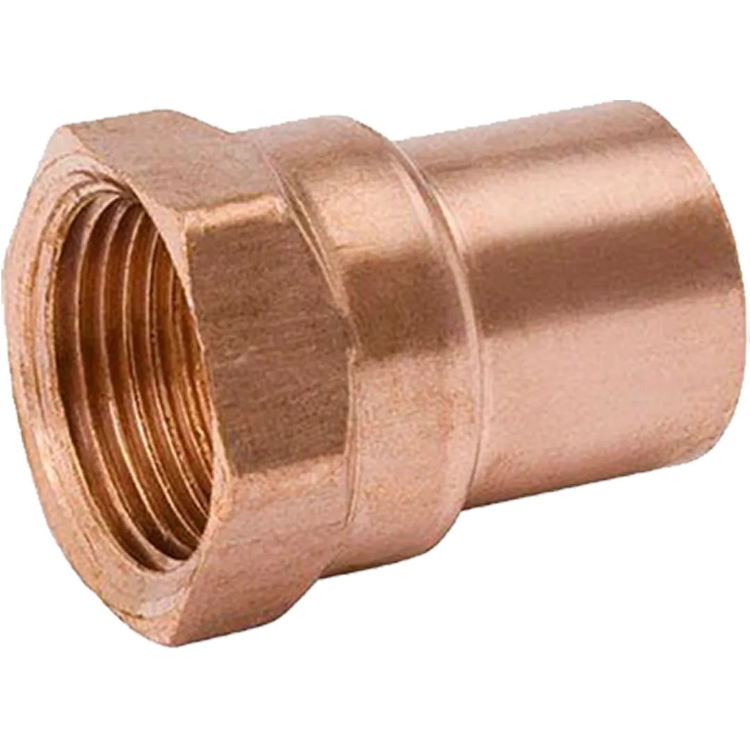 Wrot Copper Female Adapters - C x F