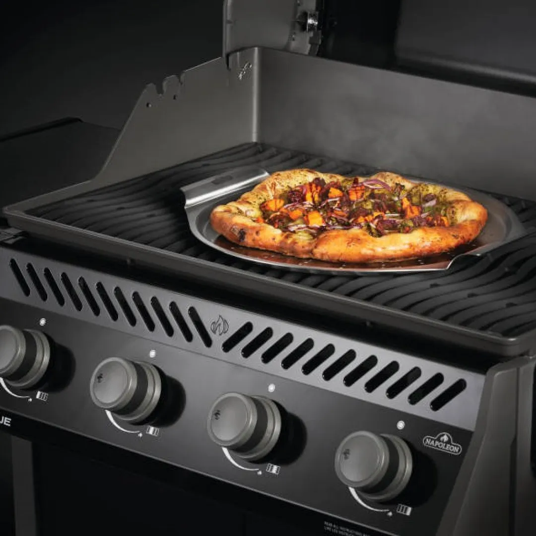 NAPOLEON NAPOLEON 14" Stainless Steel Pizza Pan NAPOLEON NAPOLEON 14" Stainless Steel Pizza Pan
