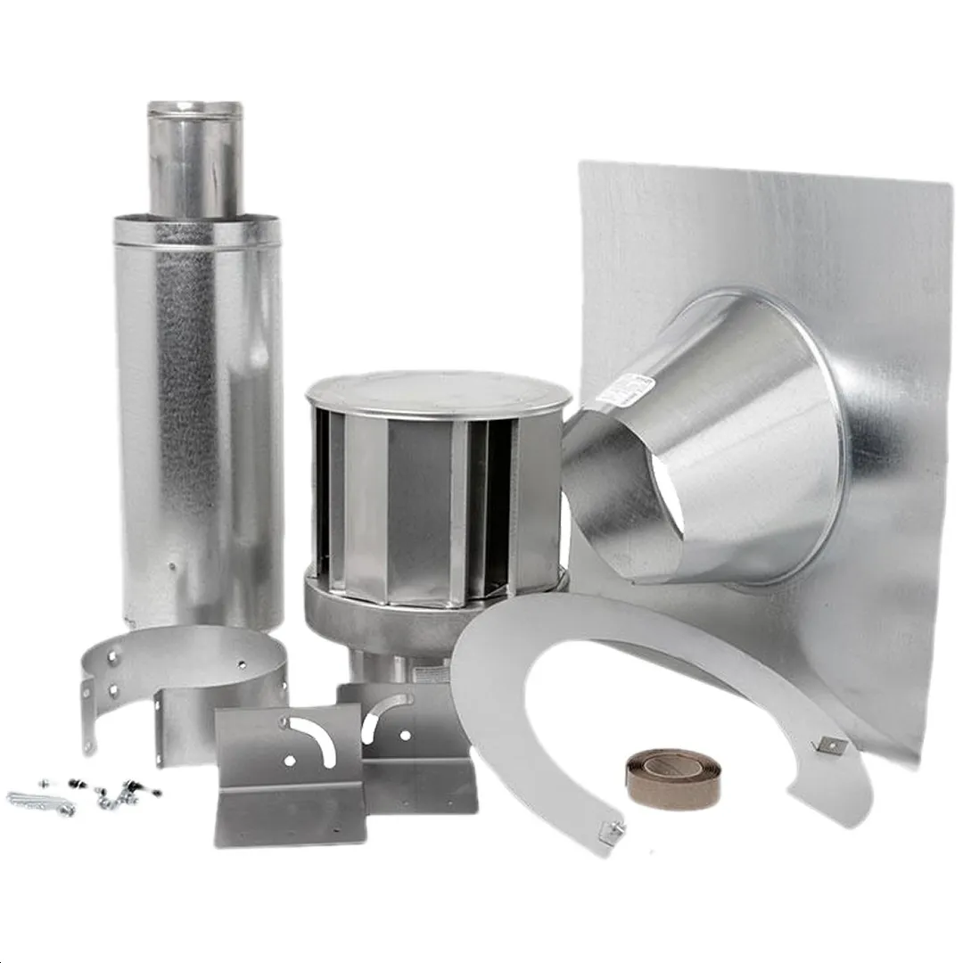 CONTINENTAL CONTINENTAL 5" x 8" Direct Vent Roof Terminal Kit - 1/12 to 7/12 Pitch CONTINENTAL CONTINENTAL 5" x 8" Direct Vent Roof Terminal Kit - 1/12 to 7/12 Pitch
