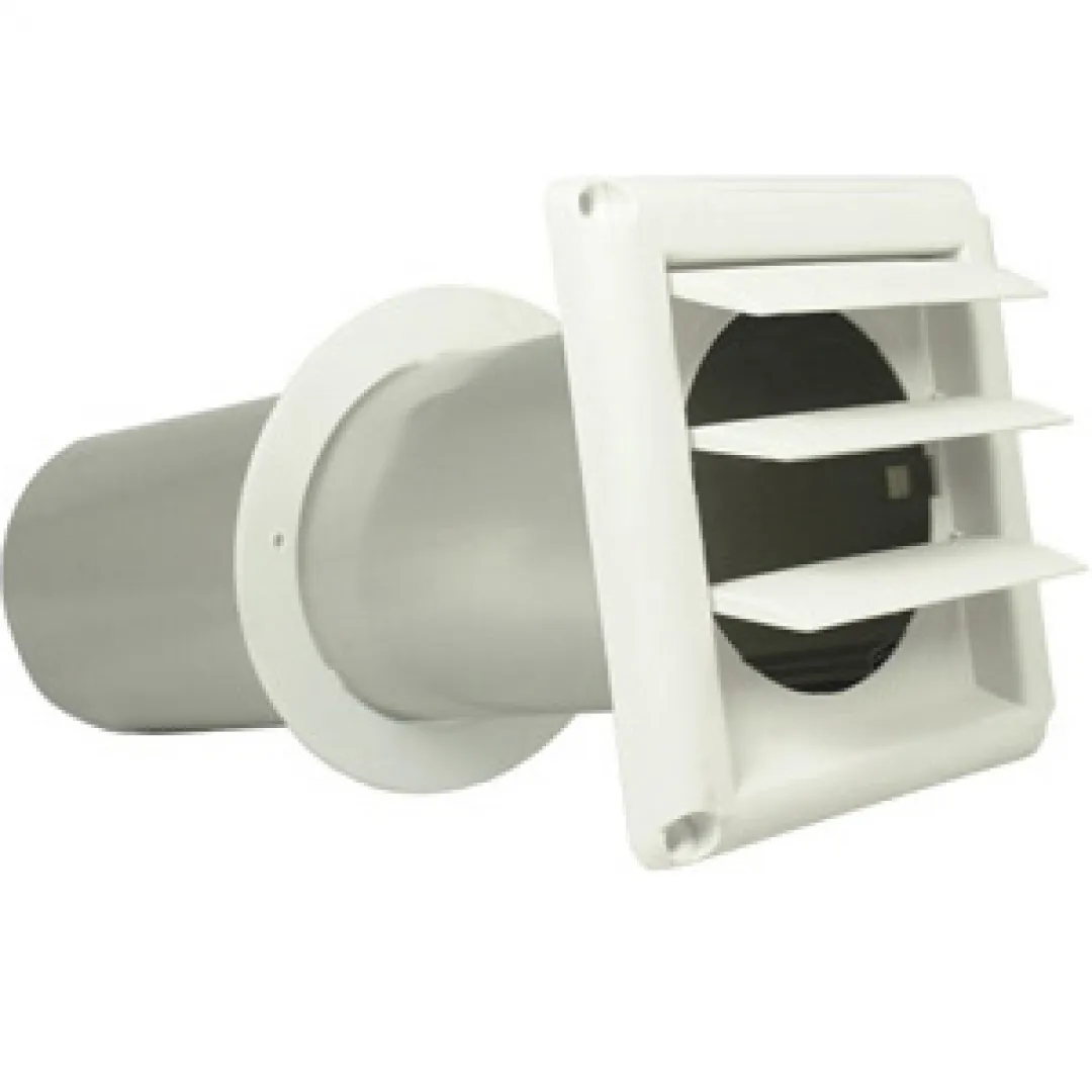 DEFLECTO DEFLECTO Exhaust Vent Hood With Pipe