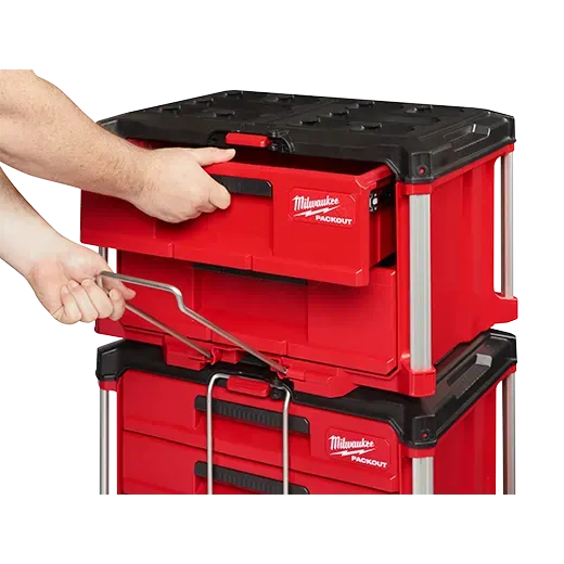 MILWAUKEE MILWAUKEE Packout 2-Drawer Tool Box MILWAUKEE MILWAUKEE Packout 2-Drawer Tool Box