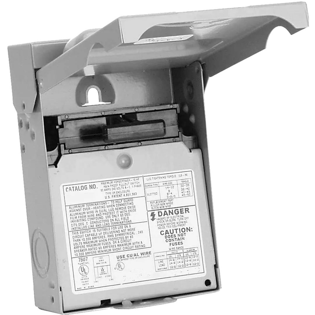 COMFORT-AIRE COMFORT-AIRE Mars 30A - Fused AC Disconnect Switch COMFORT-AIRE COMFORT-AIRE Mars 30A - Fused AC Disconnect Switch