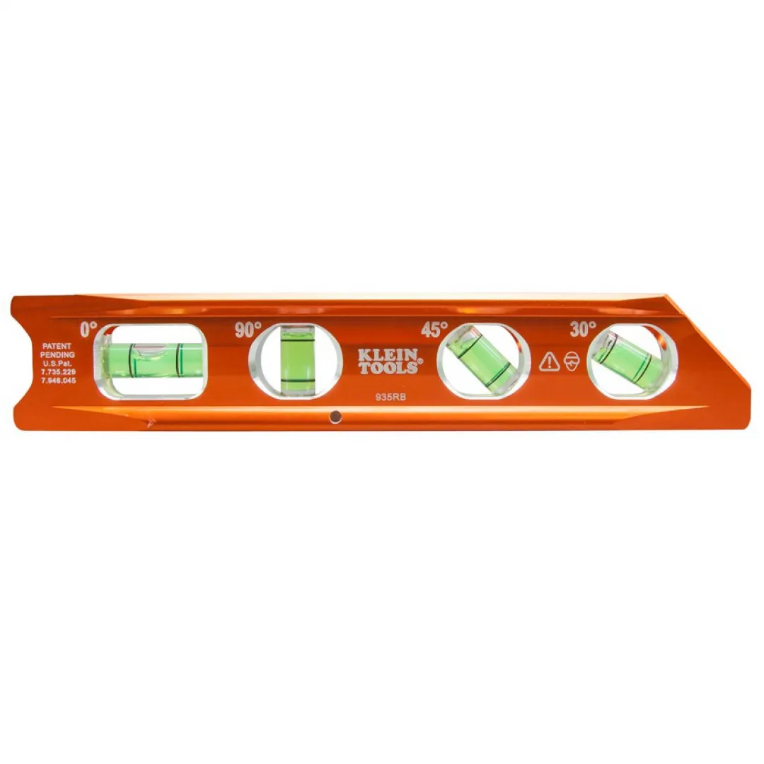 KLEIN TOOLS KLEIN TOOLS 8" Magnetic Torpedo Billet Level KLEIN TOOLS KLEIN TOOLS 8" Magnetic Torpedo Billet Level