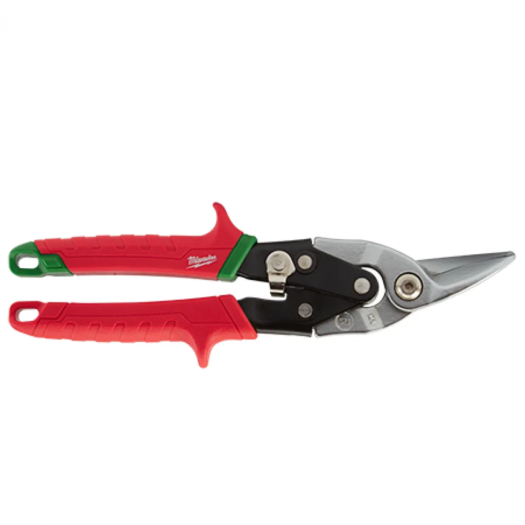 MILWAUKEE MILWAUKEE Right Cutting Aviation Snips MILWAUKEE MILWAUKEE Right Cutting Aviation Snips