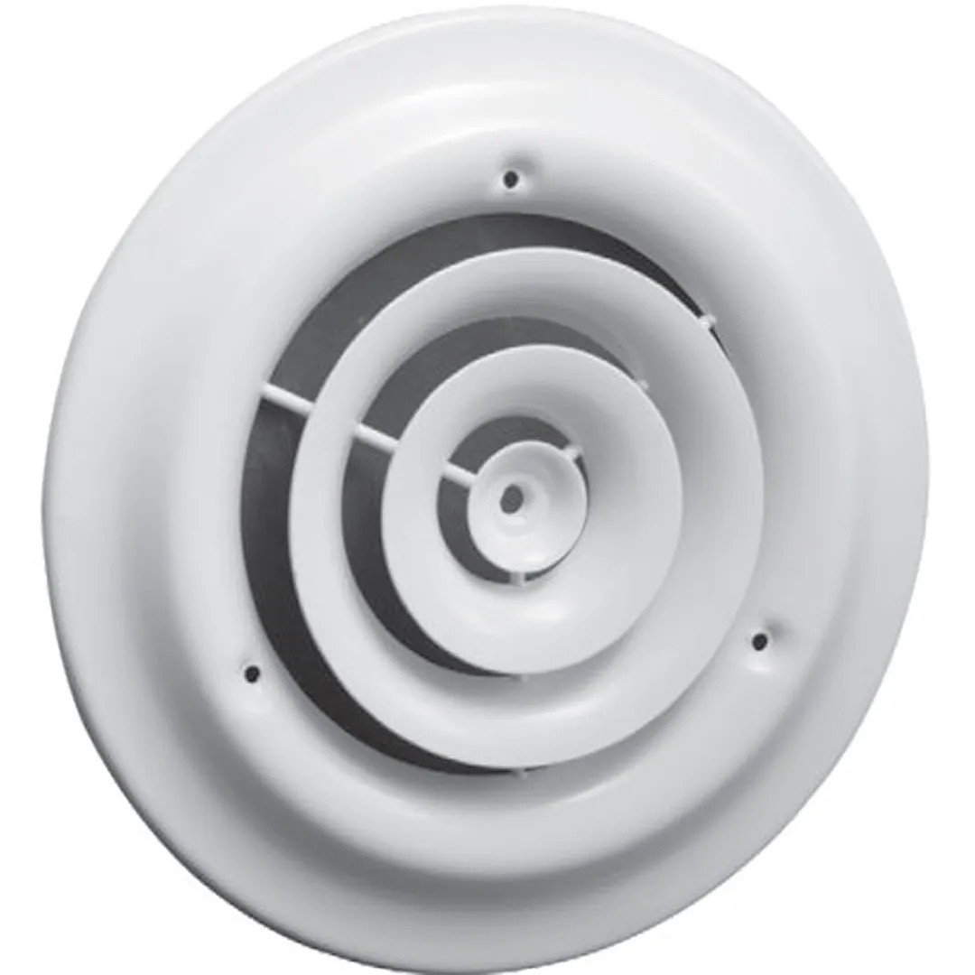 HART & COOLEY HART & COOLEY Round Ceiling Steel Diffuser HART & COOLEY HART & COOLEY Round Ceiling Steel Diffuser