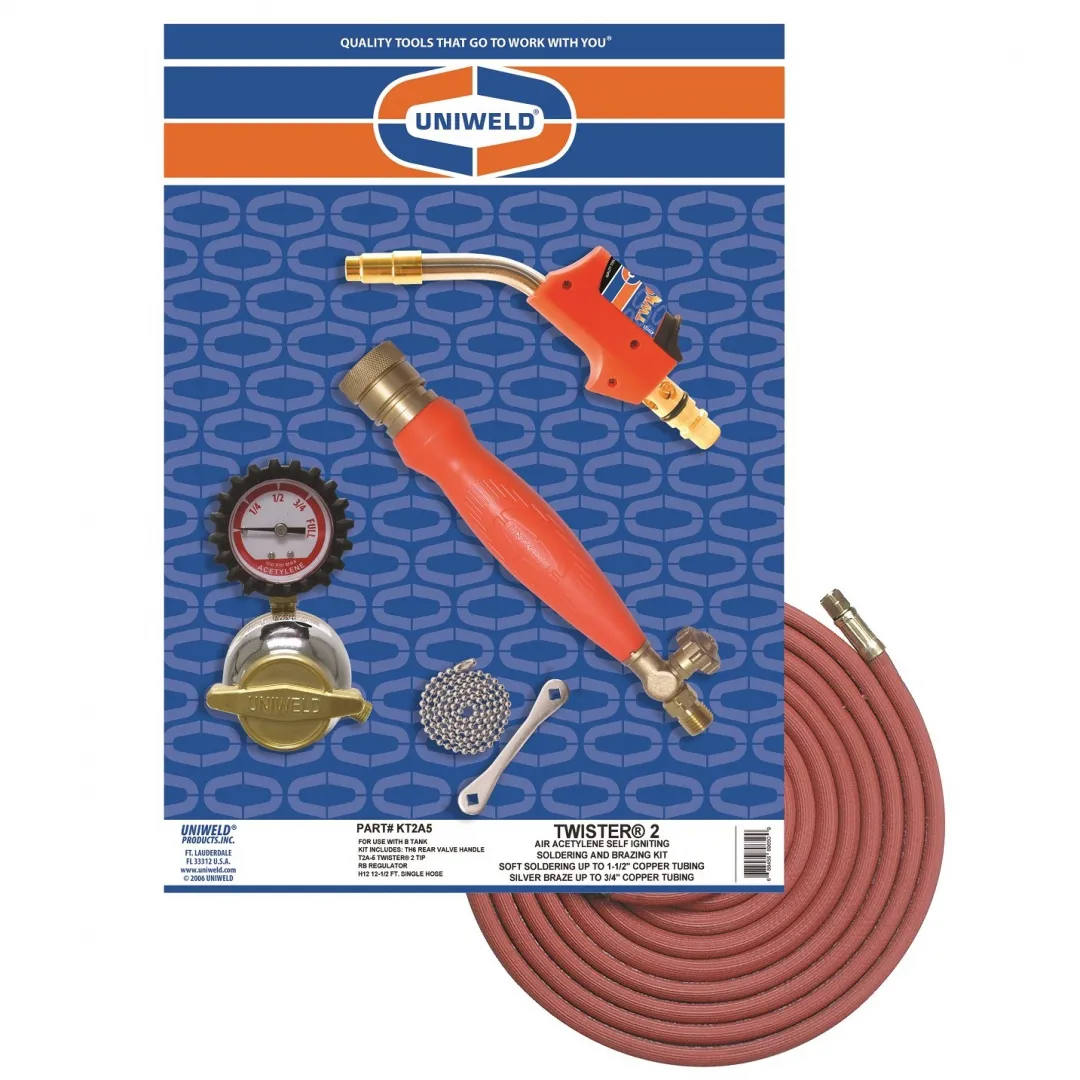 UNIWELD UNIWELD Twister 2 Air Acetylene Self Igniting Kit - MC