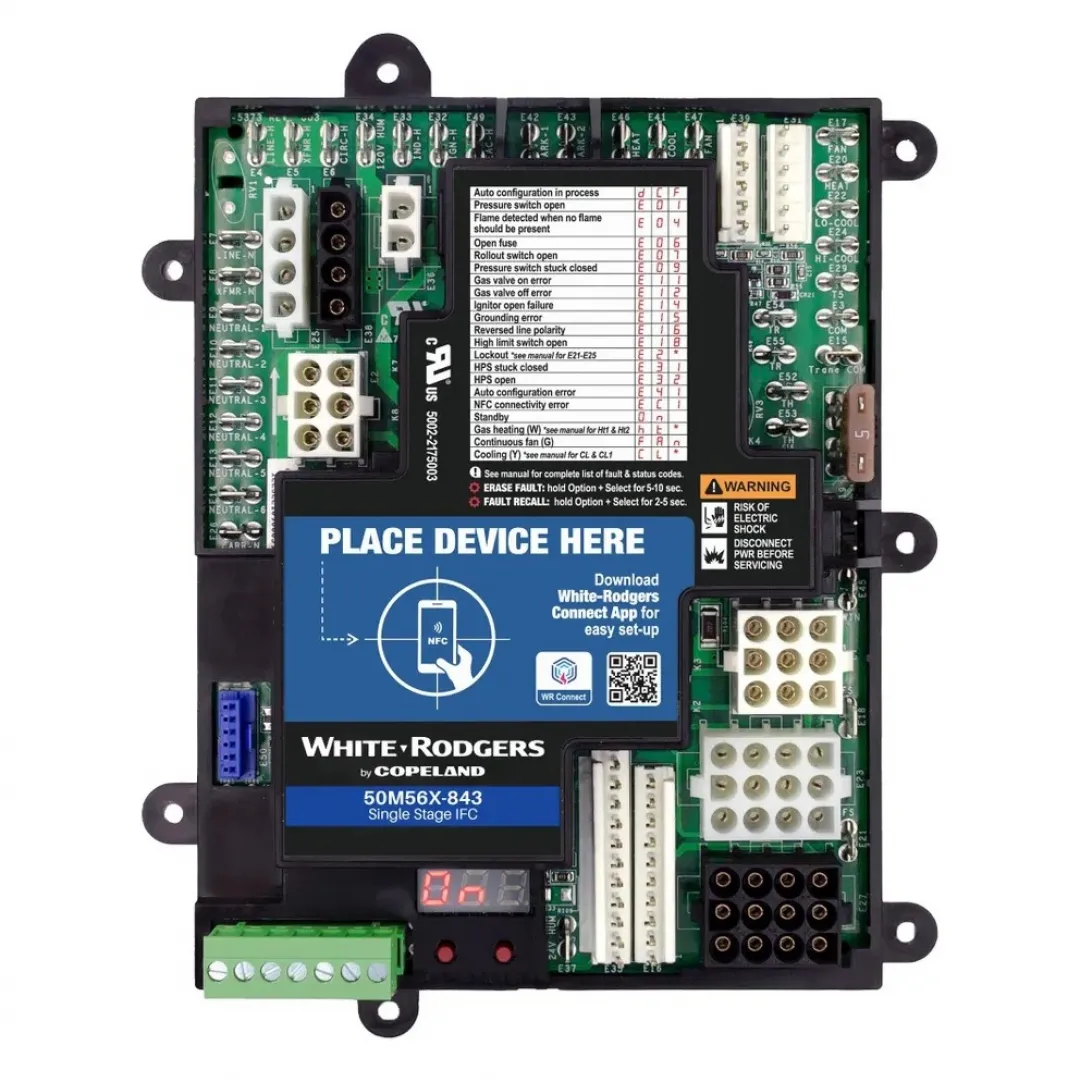 WHITE RODGERS WHITE RODGERS Universal 1-Stage PSC ECM Furnace Control Board